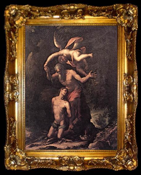 framed  LIGOZZI, Jacopo Sacrifice of Isaac sg, ta009-2